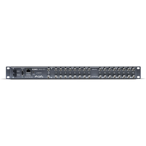 AJA KUMO 1616 Compact 12G-SDI Router (1 RU)