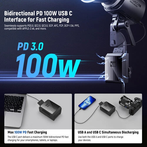 Neewer PS099EP V-Mount 99Wh Battery (6800mAh)