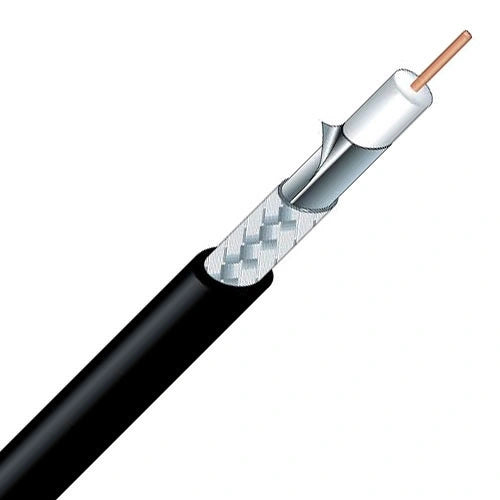 Canare Lightweight 75-Ohm 12G-SDI UHD Video Coax Cable (200m, Black)