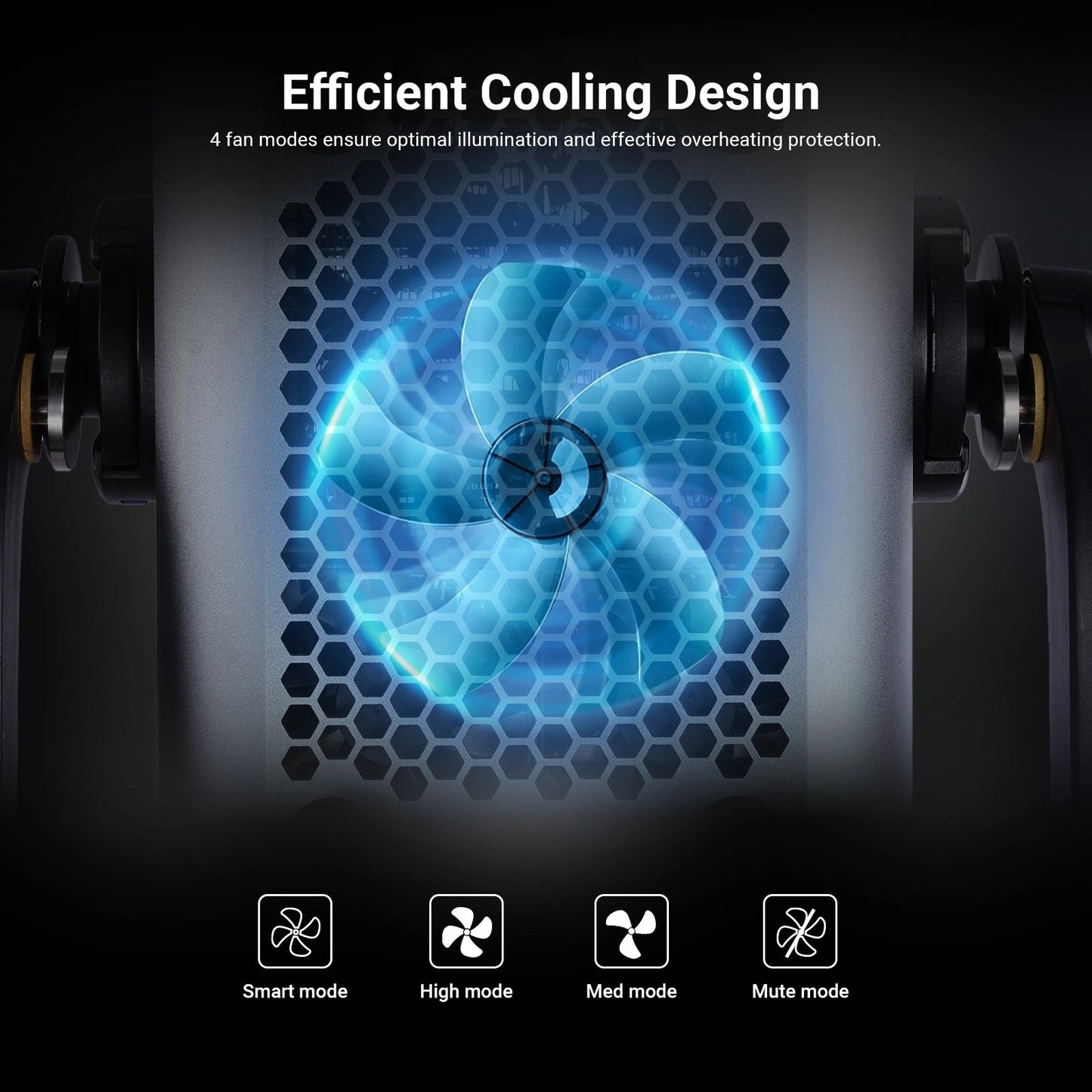 NEEWER AS1200B 1200W Output Bi-Color COB LED Studio Video Light