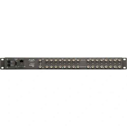 AJA KUMO 1616 Compact 3G-SDI Router (1 RU)