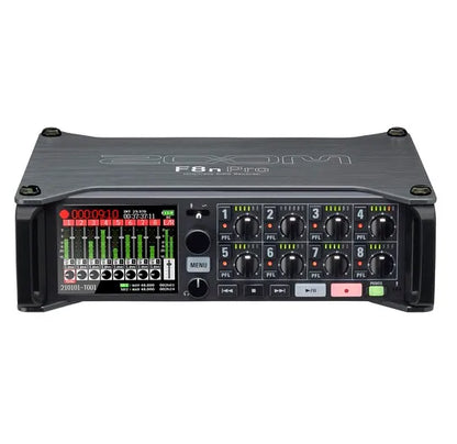Zoom F8n Pro 8 Input / 10-Track Multitrack Field Recorder
