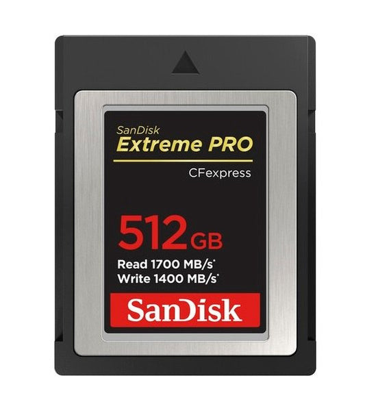 SanDisk Extreme PRO CFexpress Card Type B, 512GB