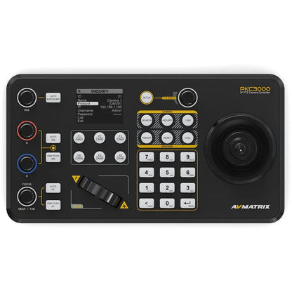 AVMATRIX Professional IP & Serial PTZ Camera Joystick Controller PKC3000