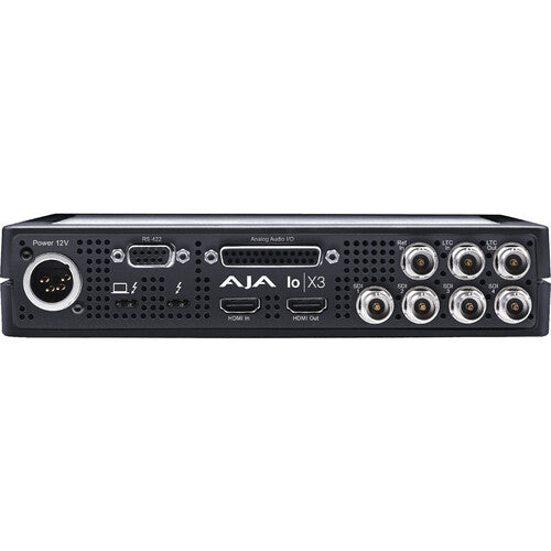 AJA Io X3 Professional Video I/O for Thunderbolt 3