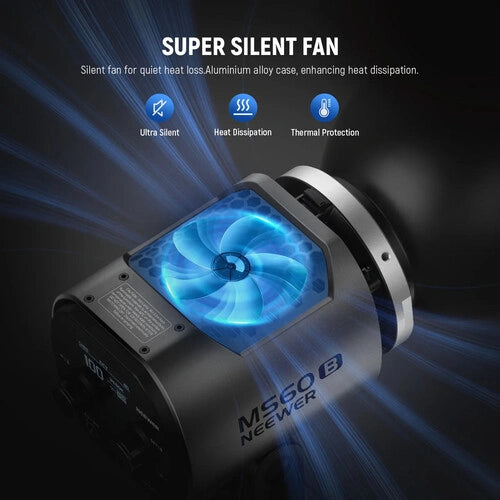 Neewer MS60B Bi-Color LED Monolight (Silver)