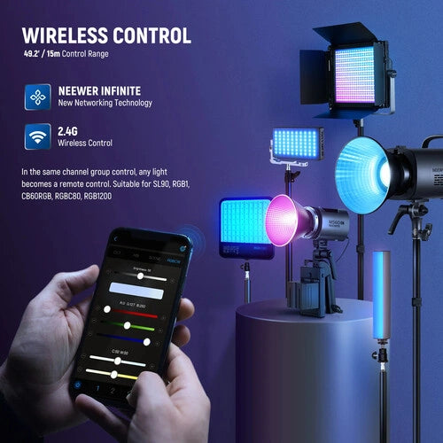 Neewer MS60C RGB LED Monolight