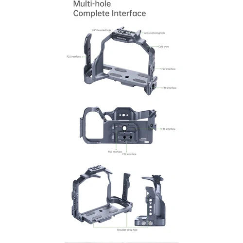 Falcam Quick Release Camera Cage for Sony a7R V, a1 & a7 IV (Gray)