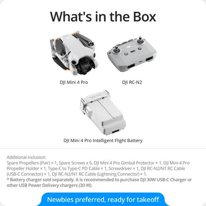 DJI Mini 4 Pro Fly More Combo (DJI RC 2)