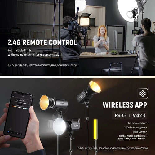 Neewer FS150B Bi-Color LED Monolight
