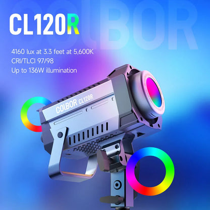 COLBOR CL120R 120W RGB COB LED Video Light