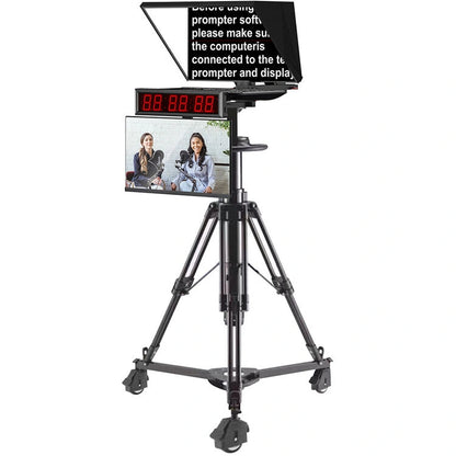 Desview DT20-M Dual-Screen HDMI/3G-SDI High-Bright Teleprompter (20")