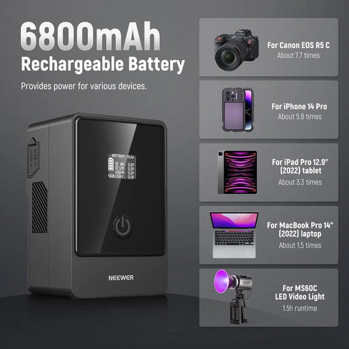 Neewer PS099E 14.5V 99Wh V-Mount Battery (6800mAh)