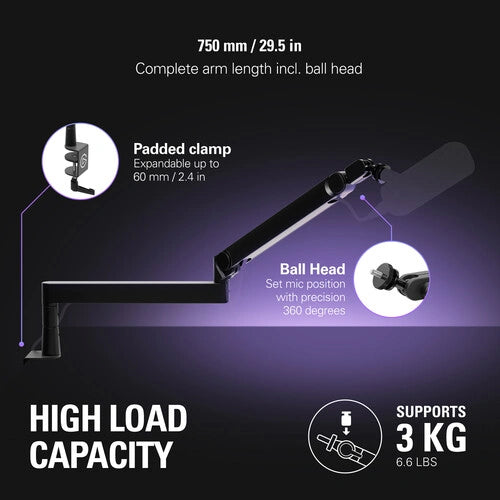 Elgato Wave Mic Arm Pro (Black)