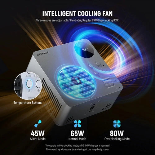 Neewer HB80C RGBWW Mini LED Monolight (Basic Kit)