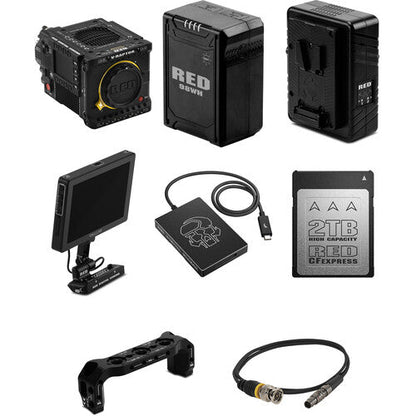 RED DIGITAL CINEMA V-RAPTOR [X] Z Mount Starter Pack with 7.0" Touch & MICRO-V Batteries