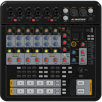 AVMATRIX SHARK H4M 4-Channel HDMI AV Switcher