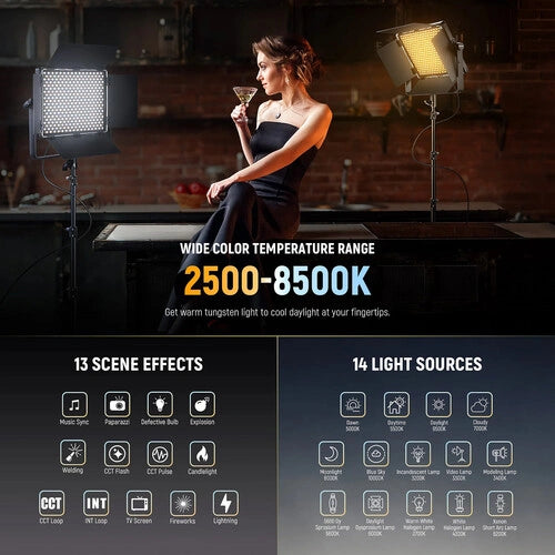 Neewer PL60B Bi-Color LED Light Panel