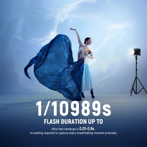 NEEWER Q6 600Ws 2.4G TTL HSS Outdoor Studio Flash