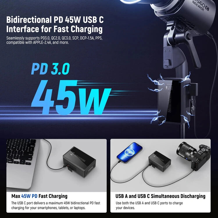 Neewer PS050E Battery (50Wh, V-Mount)