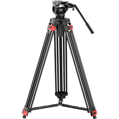 Neewer TP37 Heavy-Duty Video Tripod with Fluid Head