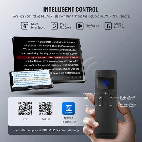 Neewer X14 III Aluminum Teleprompter