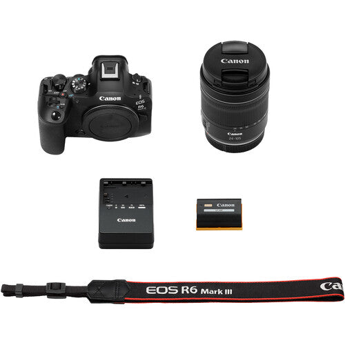 Canon EOS R6 Mark III Mirrorless Camera with 24-105mm f/4-7.1 Lens