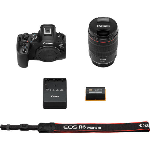 Canon EOS R6 Mark III Mirrorless Camera with 24-105mm f/4 Lens