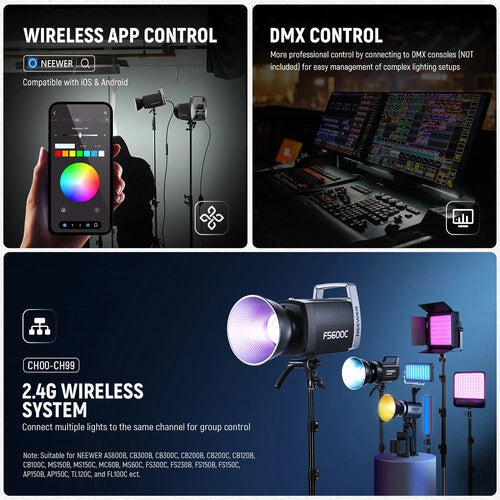 Neewer FS600C RGB LED Monolight