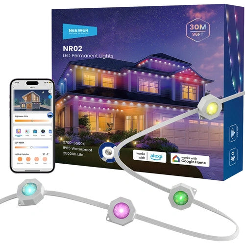 Neewer NR02 Permanent Outdoor LED Light (96')
