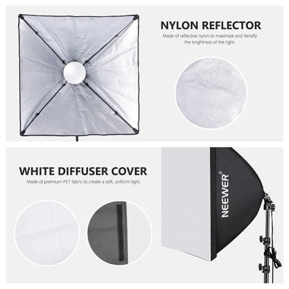 Neewer 700W Photography Softbox Lighting Kit