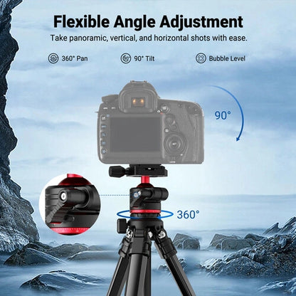 Neewer BASICS TP12 Aluminum Tripod with Ball Head (66.5")