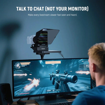 Neewer X11 Teleprompter with Built-In TM8 Monitor