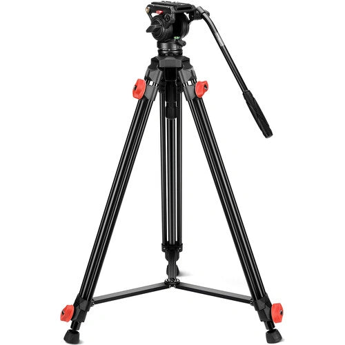 Neewer TP73 65" Aluminum Video Tripod with Fluid Head