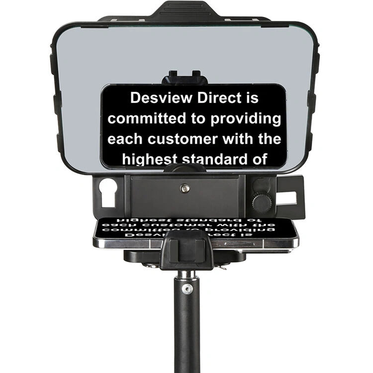 Desview P8 11" Teleprompter for Smartphones and Tablets