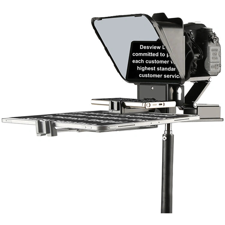 Desview P8 11" Teleprompter for Smartphones and Tablets