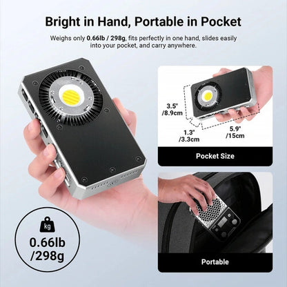 Neewer FS60B 60W Compact Pocket Bi-Color LED Video Light
