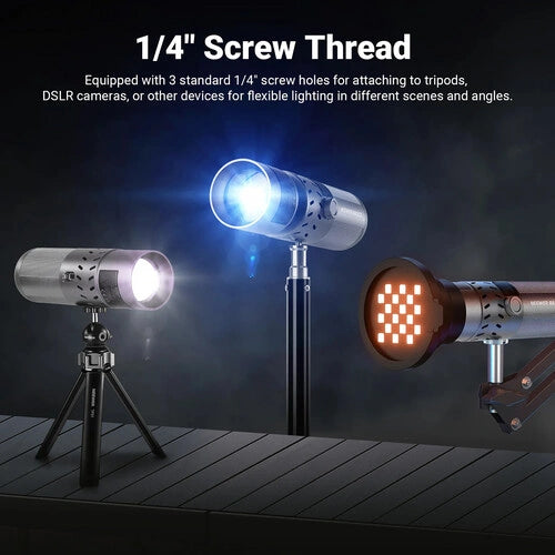 Neewer BASICS FL20 20W RGB Portable Photography Flashlight-Style Monolight