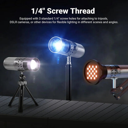 Neewer BASICS FL20 20W RGB Portable Photography Flashlight-Style Monolight