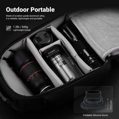 Neewer BASICS FL20 20W RGB Portable Photography Flashlight-Style Monolight