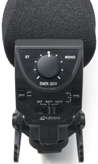 Azden SMX-30V Stereo/Mono Mixable Video Microphone