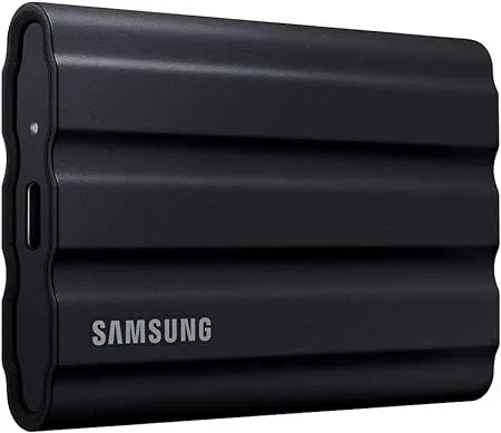SAMSUNG 2TB T7 SHIELD PORTABLE SSD (BLACK)