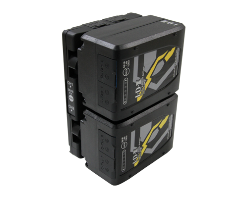 IDX System Technology A-Vmicro2 Dual V-Mount Hot-Swap Plate for Imicro Batteries