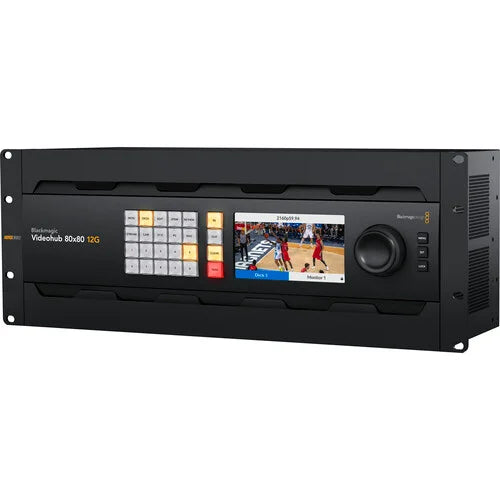Blackmagic Design Videohub 80x80 12G Zero Latency Video Router