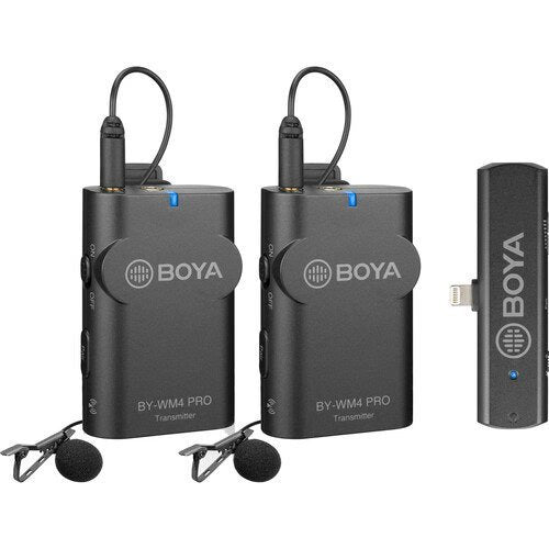 BOYA BY-WM4 PRO-K4  Digital Wireless Microphone System (2.4 GHz)