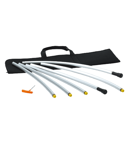Libec CR-90 Curved Track Rail with Case