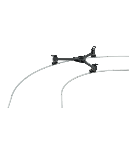 Libec CR-90 Curved Track Rail with Case