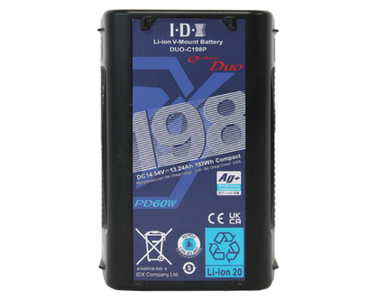 IDX DUO-C198P 193Wh High-Load Li-Ion V-Mount Battery
