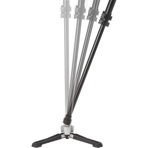 Libec Hands-Free Monopod Kit with TH-X Pan-and-Tilt Video Head and Bowl Clamp