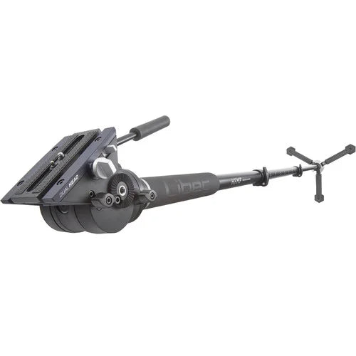 Libec Hands-Free Monopod Kit with TH-X Pan-and-Tilt Video Head and Bowl Clamp
